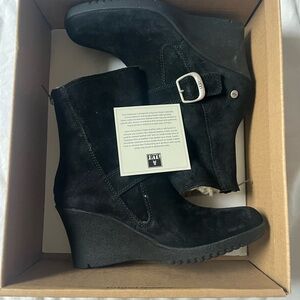 UGG Women's Black Wedge Boots